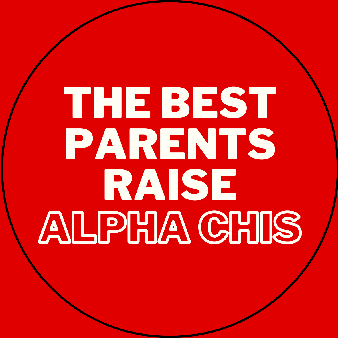 "The Best Parents Raise" Sorority Sticker- 2 Pack