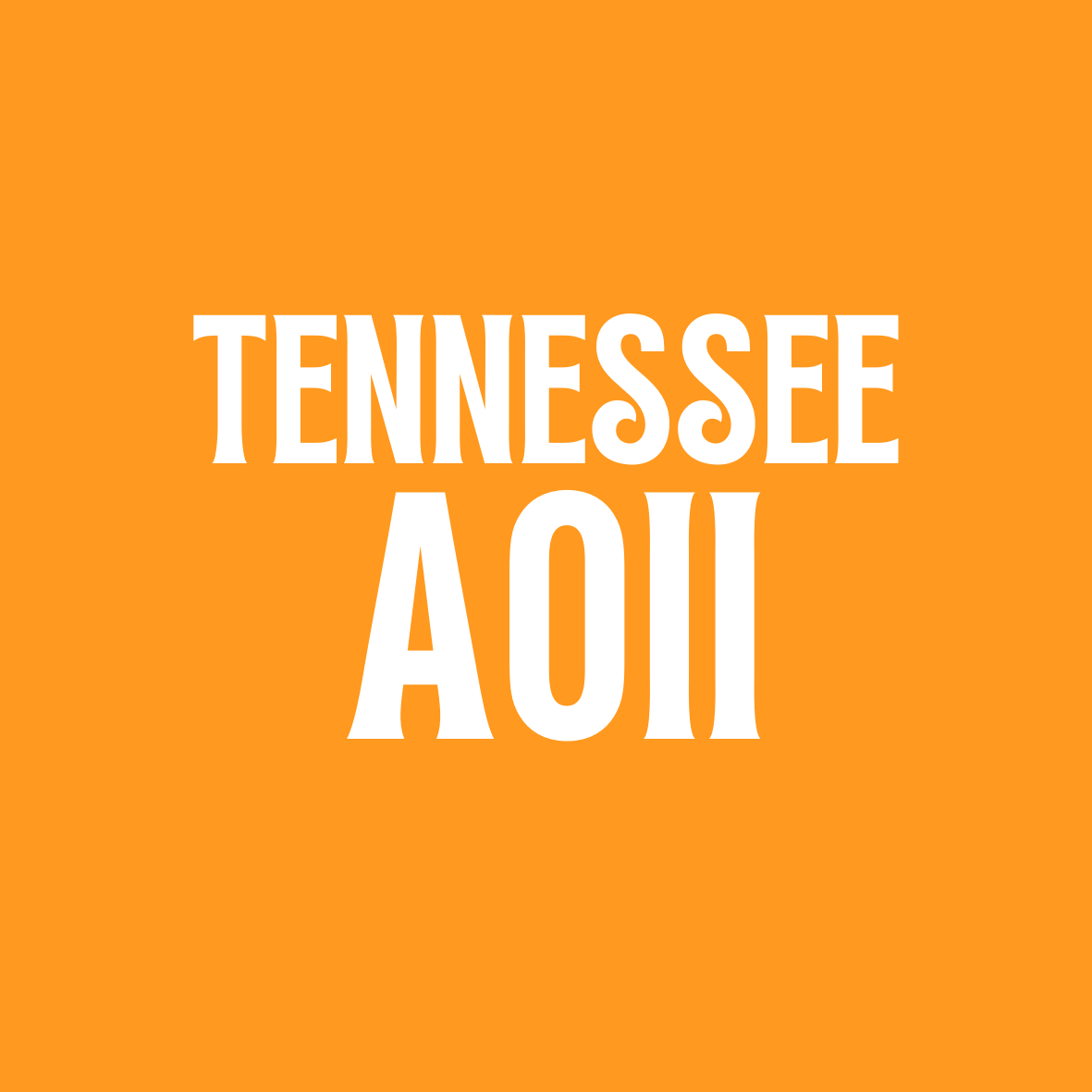 Tennessee Sorority Sticker- 2 Pack