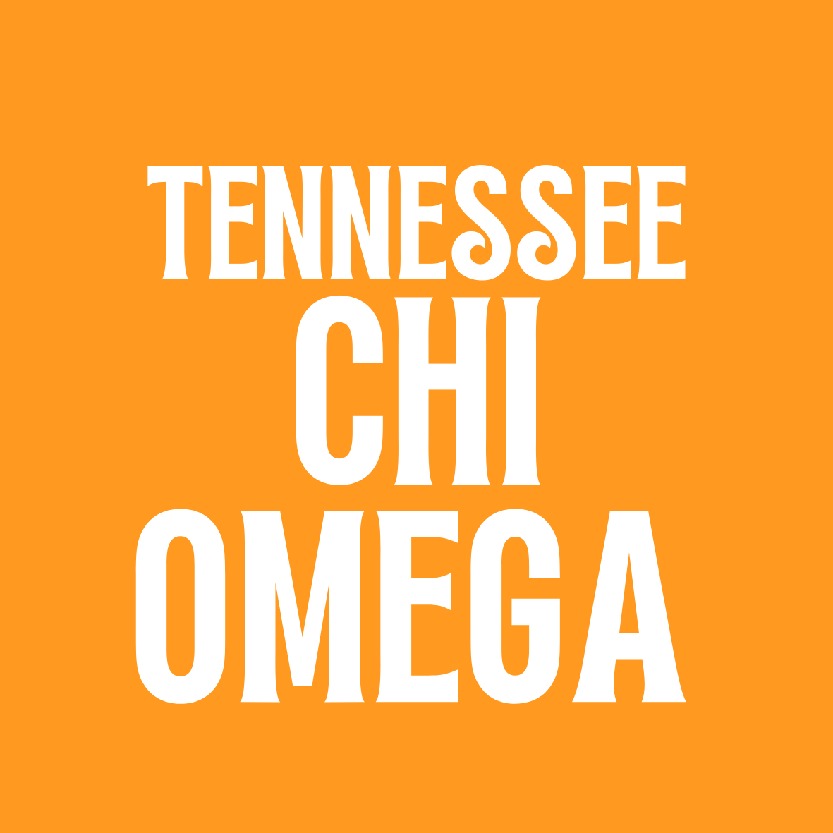 Tennessee Sorority Sticker- 2 Pack