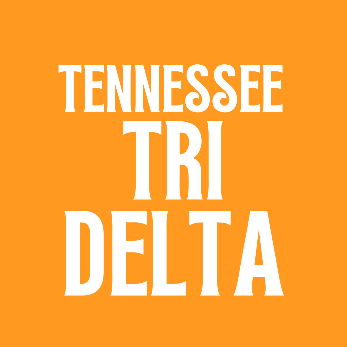 Tennessee Sorority Sticker- 2 Pack