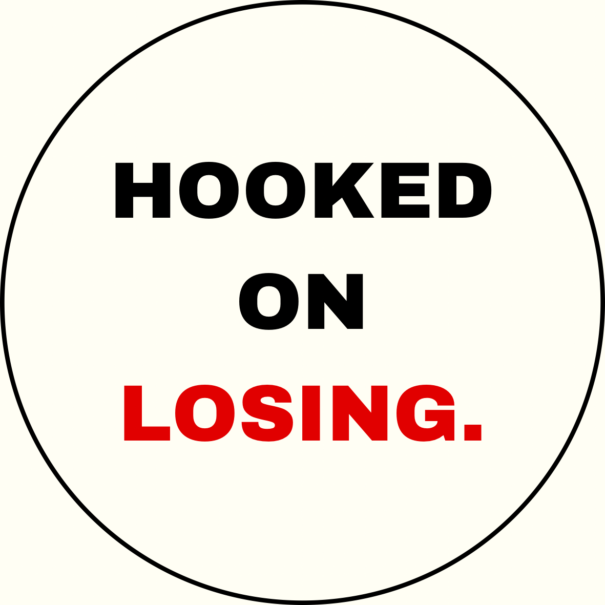 UGA vs. Texas “Hooked on Losing" Sticker- 2 Pack