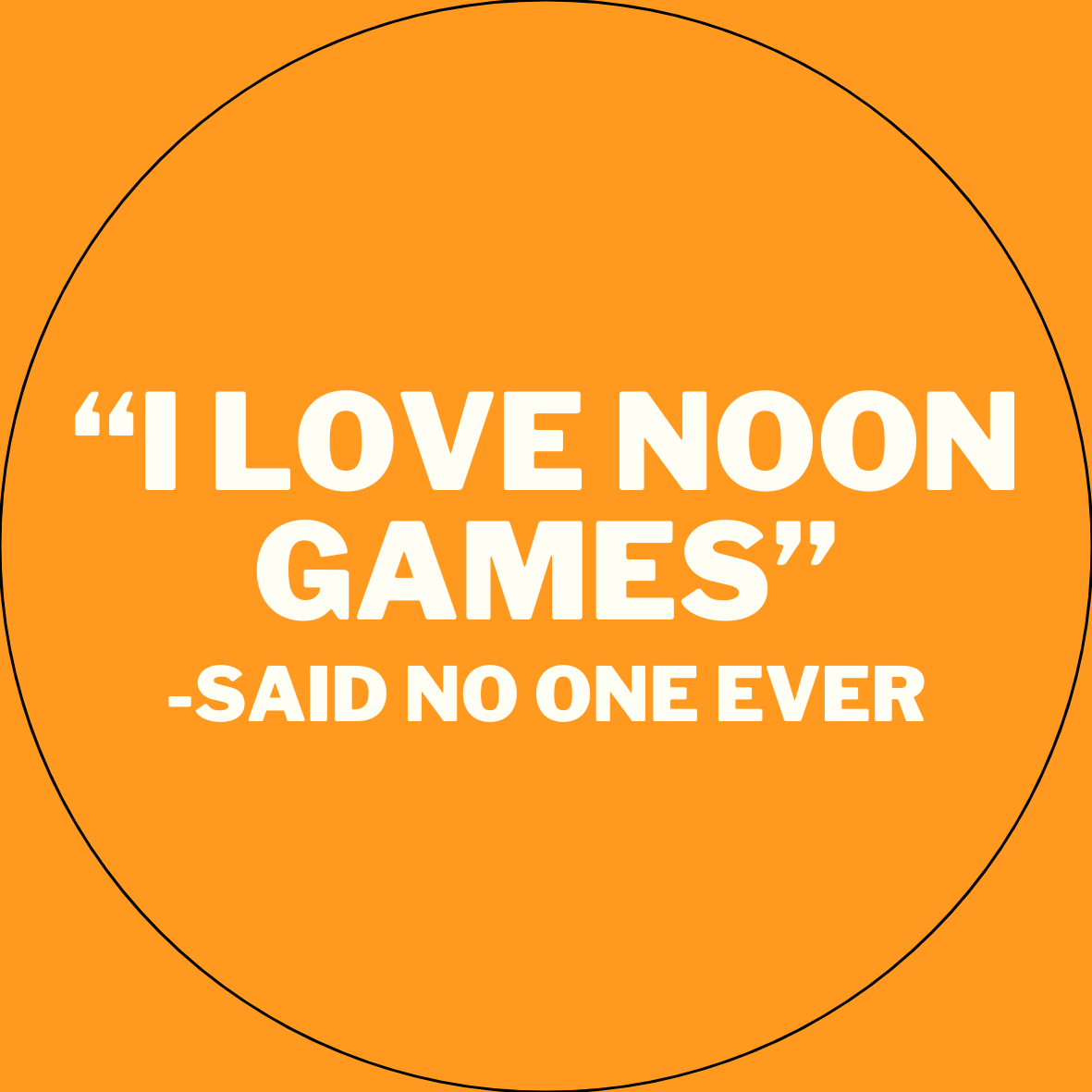 UTK "I Love Noon Games" Sticker- 2 Pack