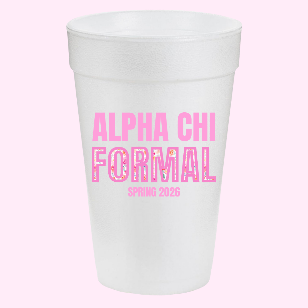 Alpha Chi Formal Customs