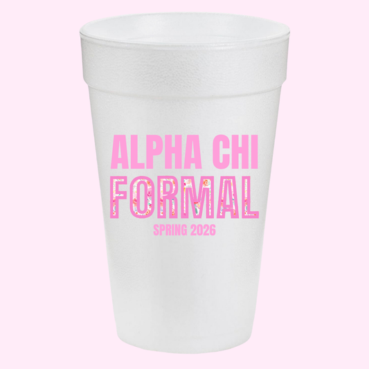 Alpha Chi Formal Customs