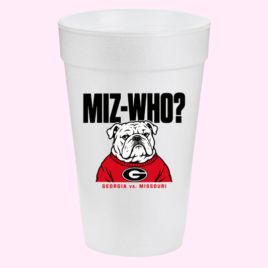 UGA vs. Missouri "MIZ-WHO?" Rivalry Cups