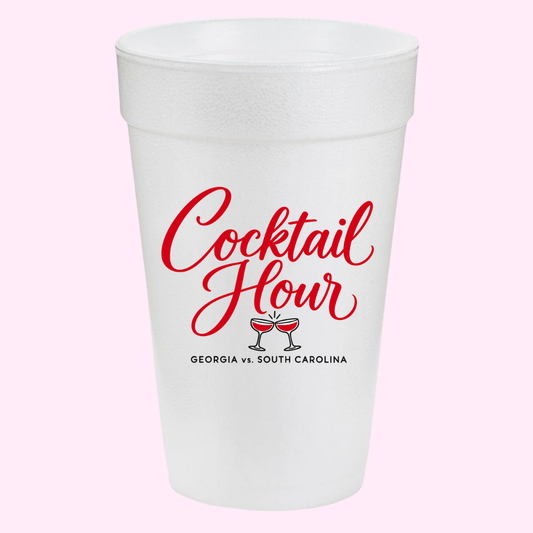UGA vs. USC Cocktail Hour Rivalry Cups